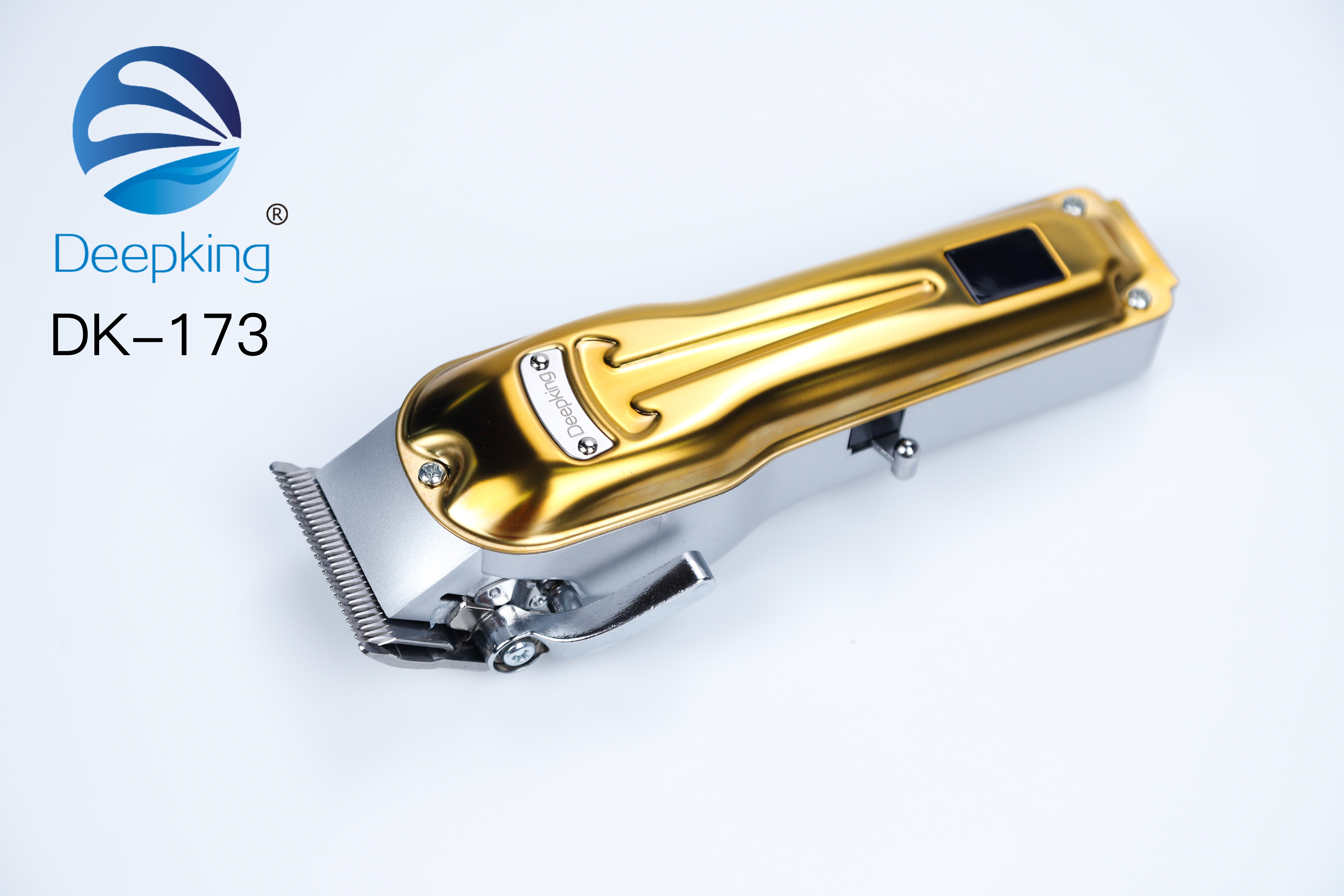 DeepKing Cross-border DK-173 All-metal oil-tipped hair clipper, professional electric hair clipper for hair salons, 0-blade head engraving gradient special shaving head hair clipper