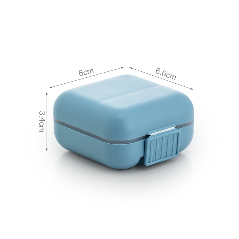 J52-0318 Gold Storage Box, Small jewelry earrings, Portable jewelry Storage Box, High-end and exquisite organizing box Specification image