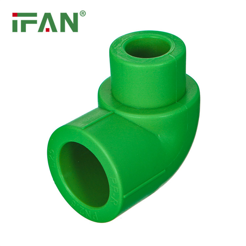 IFAN PPR Plastic Plumbing Tail Elbow 90° PPR Pipe Fittings