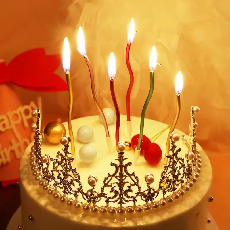 电渡漆七彩蜡烛蛋糕装饰插件生日蜡烛甜品台烘焙装扮生日小蜡烛蜡烛香薰蜡烛香薰蜡烛礼盒家用蜡烛蜡烛香薰蛋糕蜡烛小蜡烛