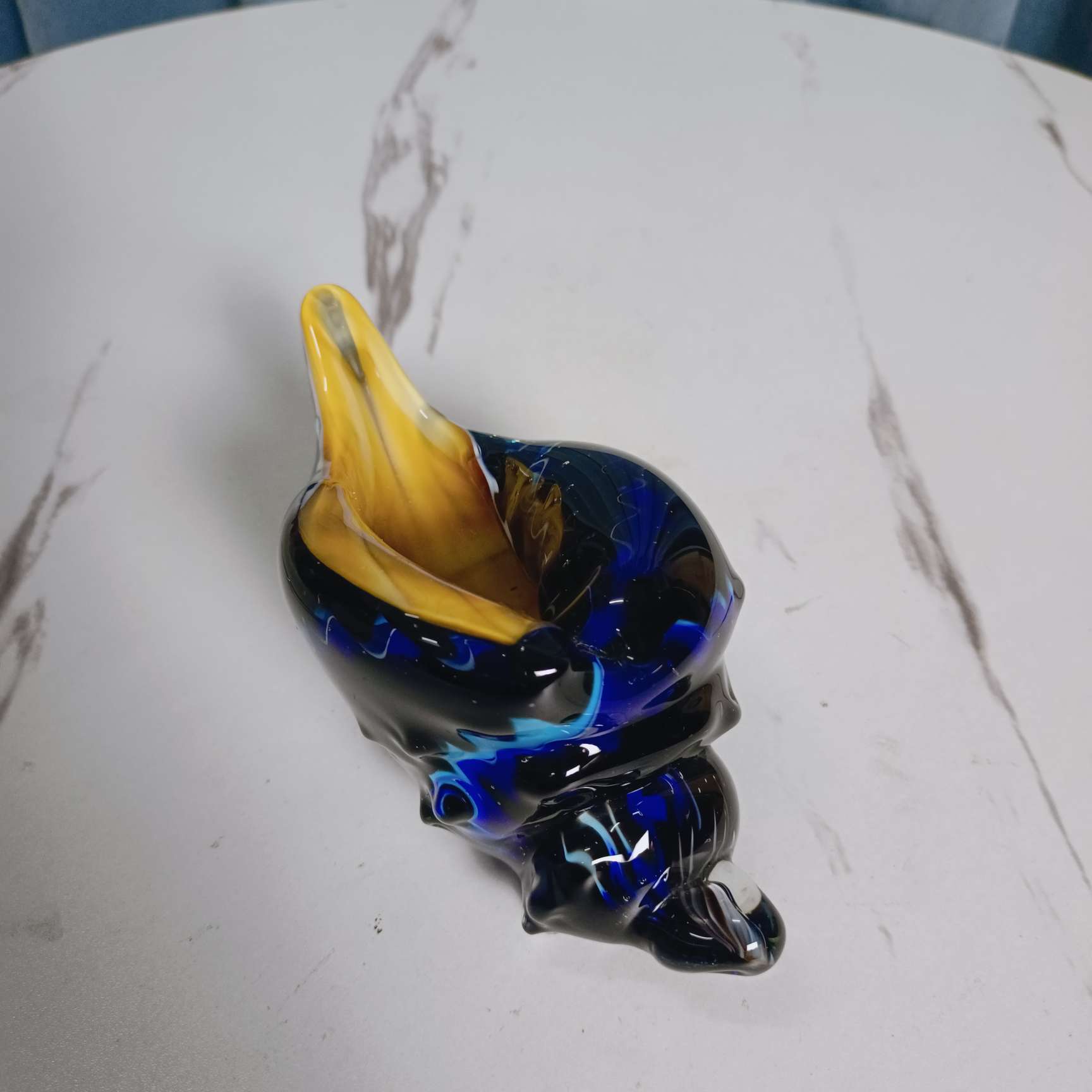 琉璃工艺品琉璃海螺摆件家居装饰品纯手工制作精美礼品艺术收藏品出口意大利详情图4