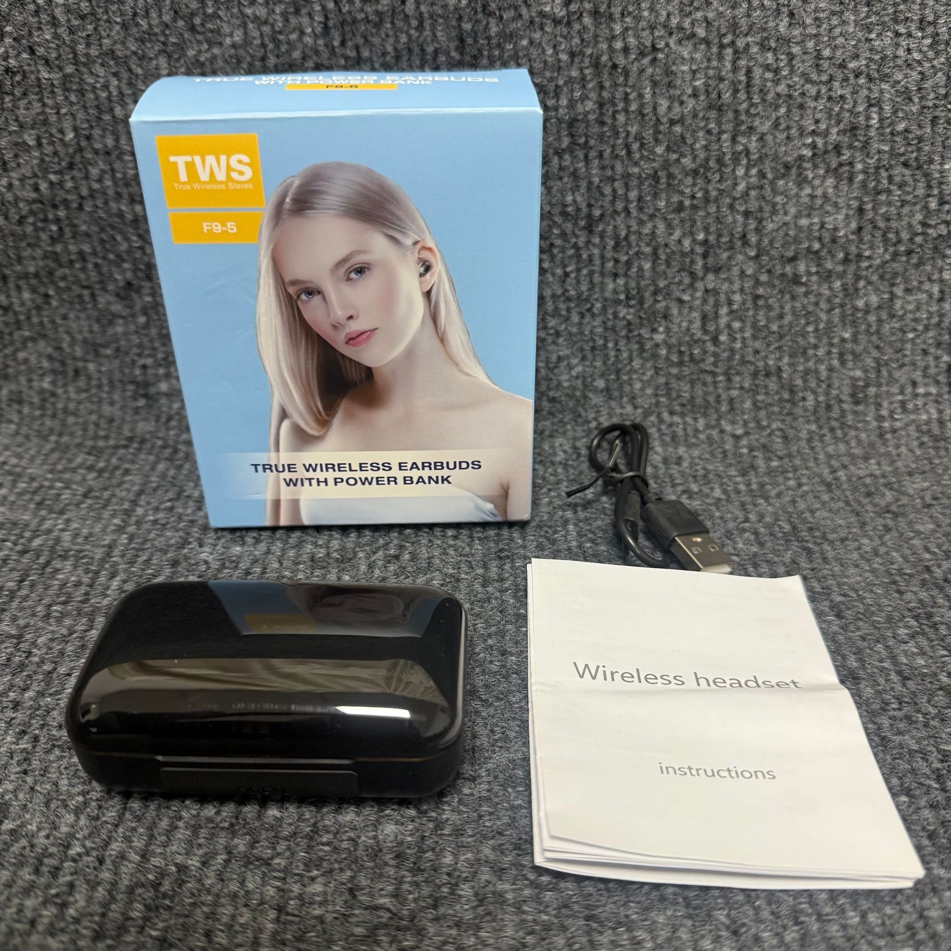 F9-5入蓝牙耳机耳式高颜值电竞游戏无线