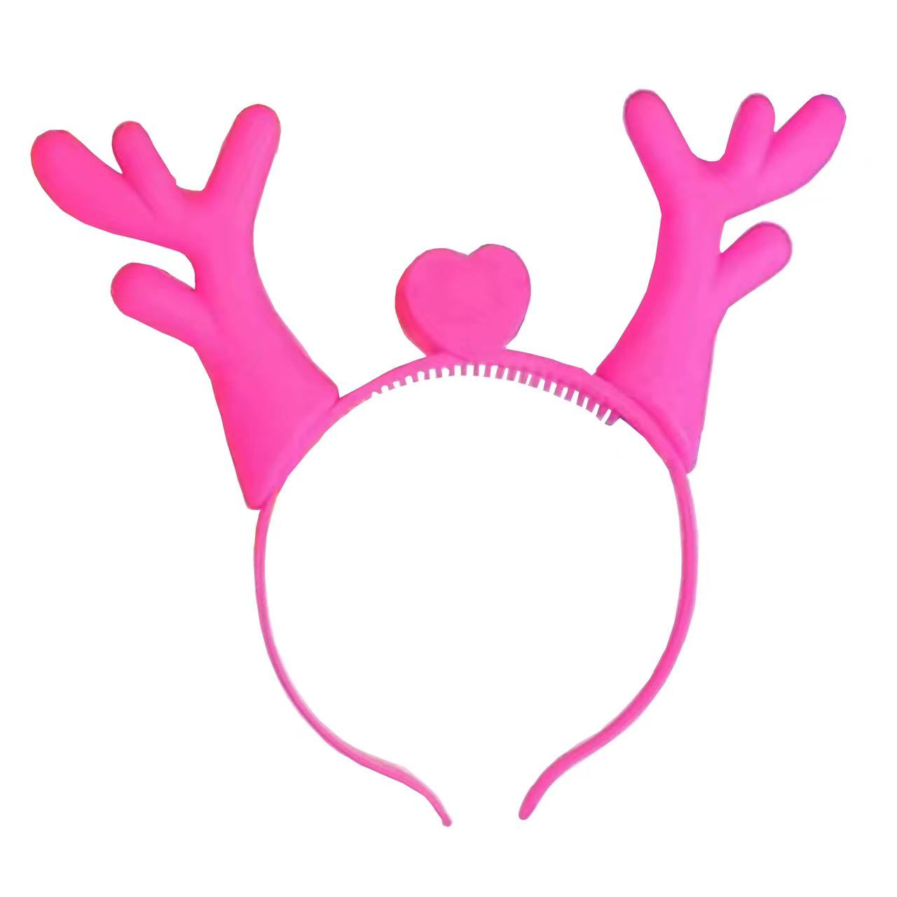 The antler head buckle is equipped with a light details Picture