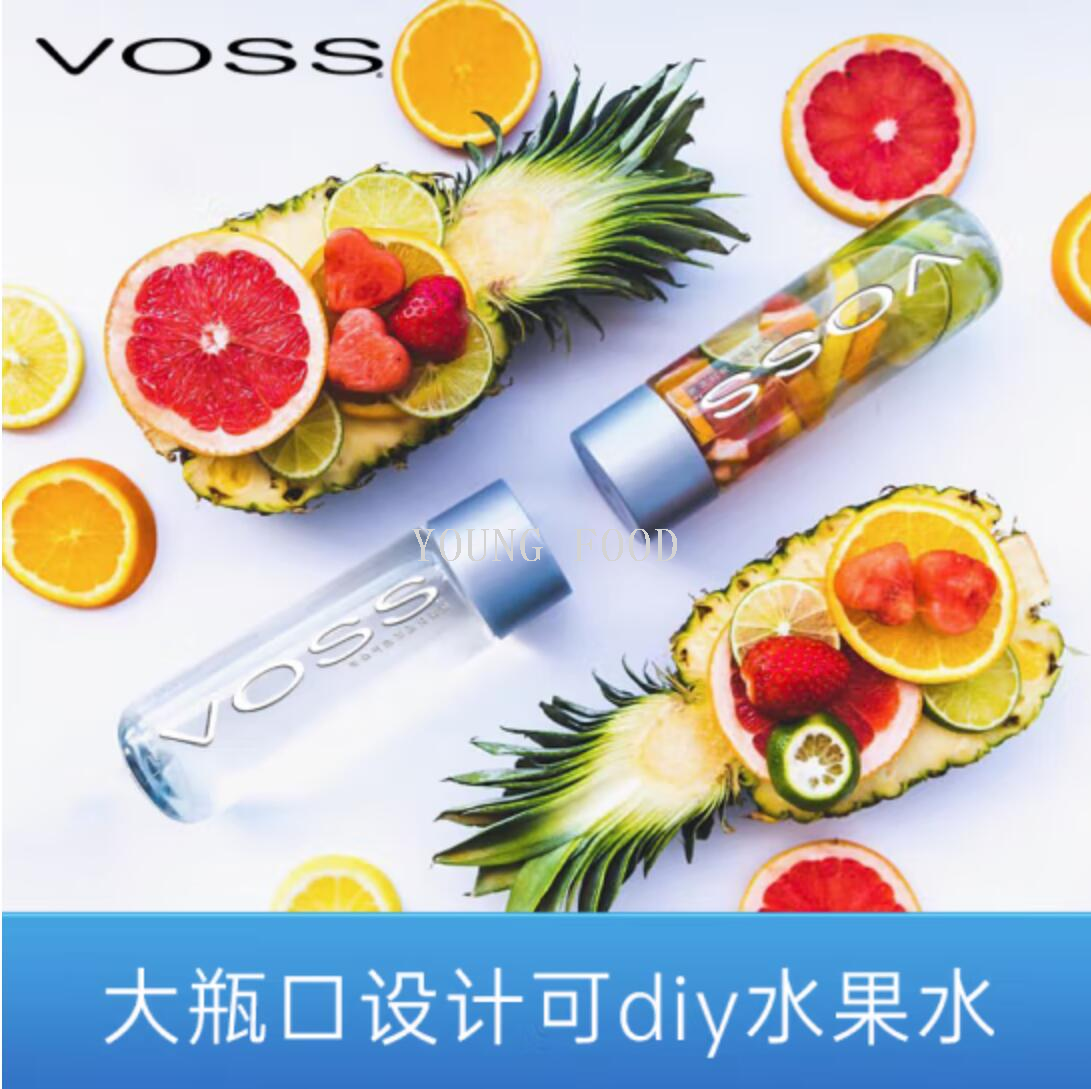 包邮批发！零食饮料voss芙丝天然矿泉水饮用水500ml 塑料瓶手办详情5