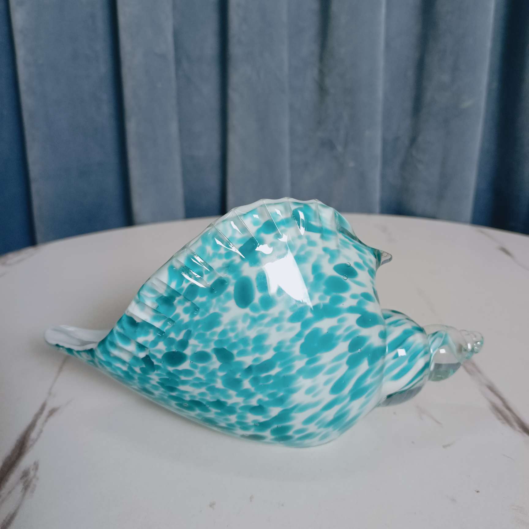 琉璃工艺品琉璃海螺摆件家居装饰品纯手工制作精美礼品艺术收藏品出口意大利详情图7