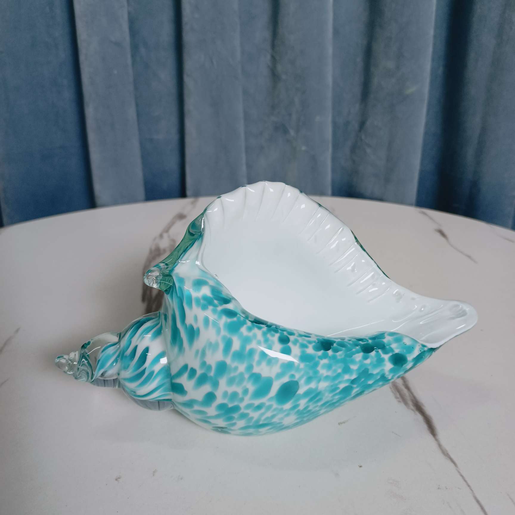 琉璃工艺品琉璃海螺摆件家居装饰品纯手工制作精美礼品艺术收藏品出口意大利详情图5