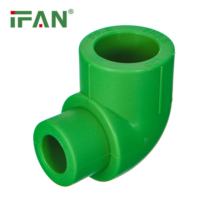 IFAN PPR Plastic Plumbing Tail Elbow 90° PPR Pipe Fittings产品图