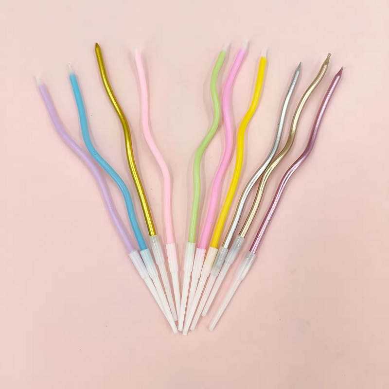 Electroplated paint seven-color candle cake decoration plug-in, birthday candles, dessert counter baking decoration, birthday small candles, candles, aromatherapy candles, aromatherapy candle gift box, household candles, candles, aromatherapy cake candles, small candles pic 7