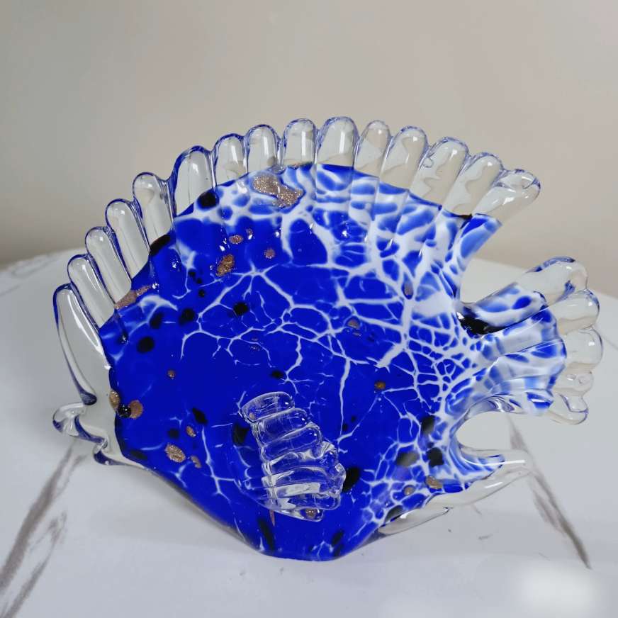 琉璃工艺品琉璃鱼摆件精美礼品创意工艺品收藏赏析送礼两相宜纯手工制作出口意大利详情图4