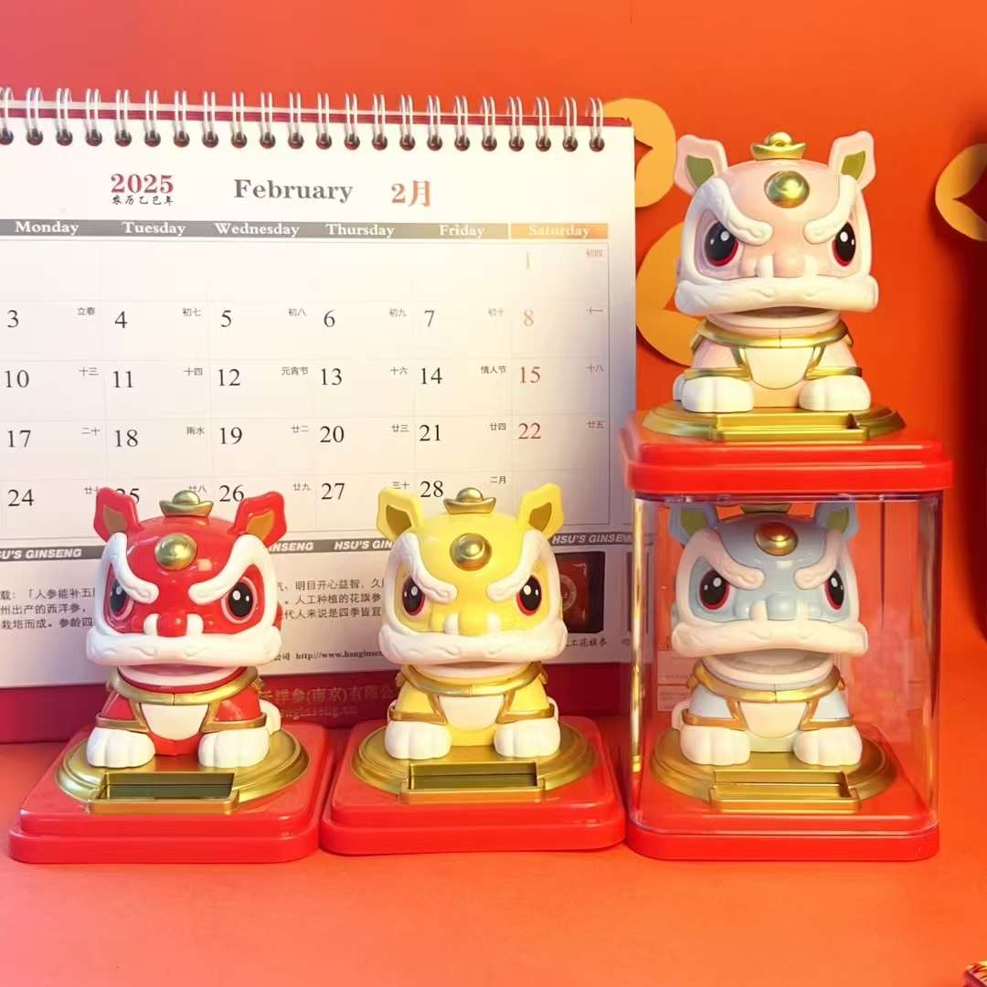 醒狮福气大号3寸太阳能摆件
A款粉色 B款红色 C款黄色 D款蓝色 详情图14