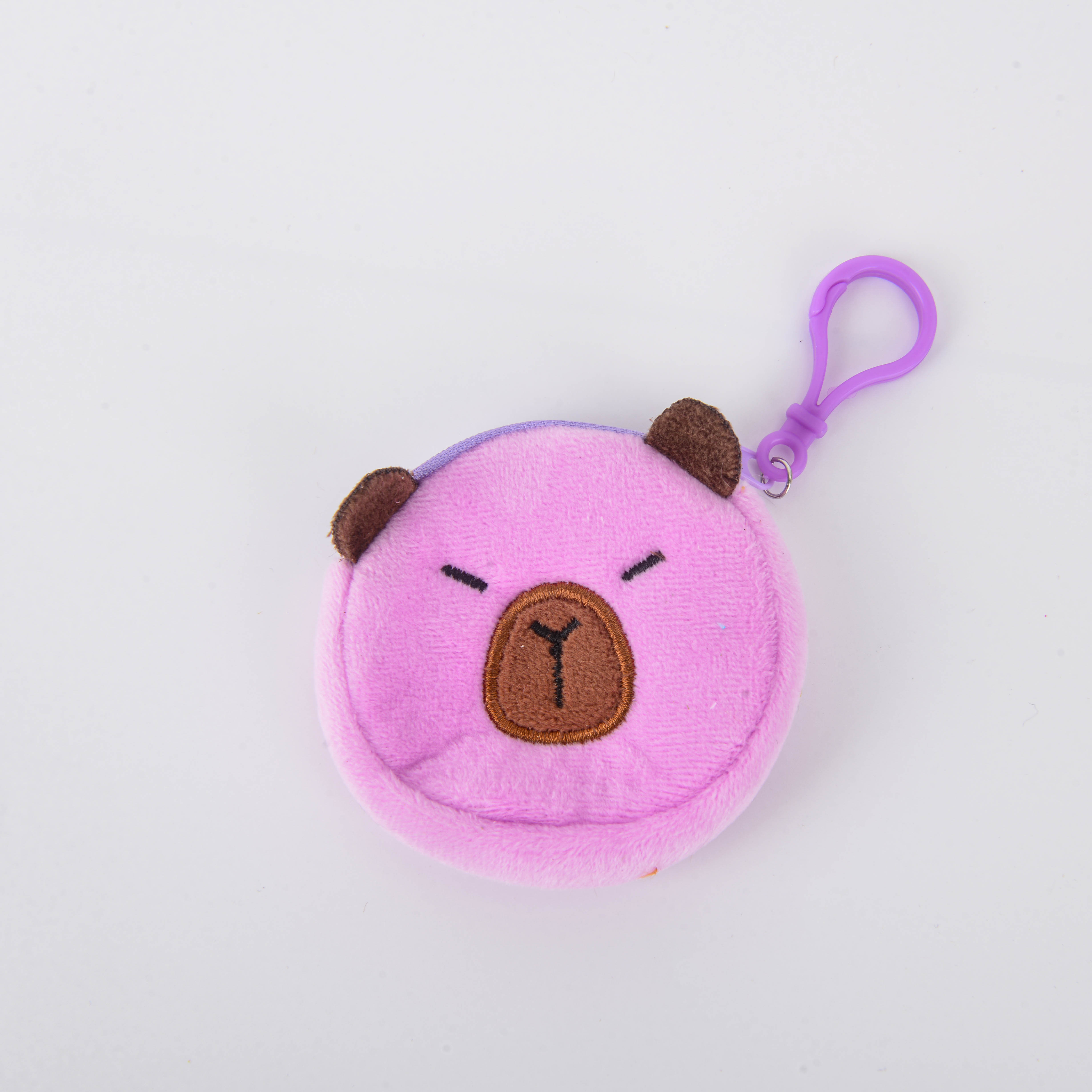 卡皮巴拉斜挎小圆包女ins可爱水豚鼠少女学生日常百搭收纳手机包产品图