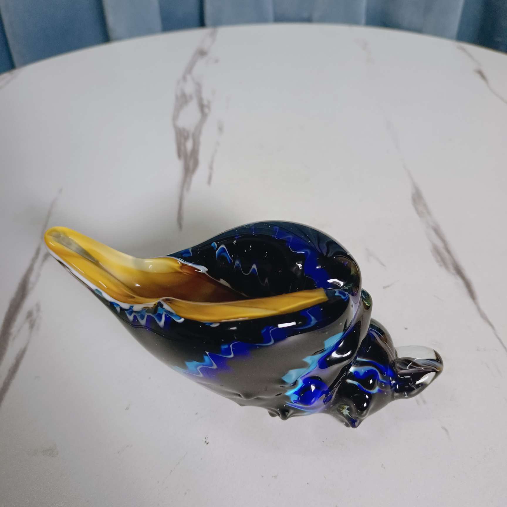 琉璃工艺品琉璃海螺摆件家居装饰品纯手工制作精美礼品艺术收藏品出口意大利详情图3