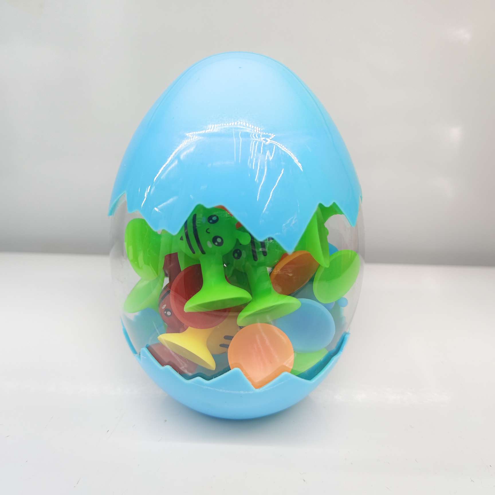 Children's educational soft rubber building blocks, color-mixed eggshell packaging, suction Fun, Paste fun materials, environmentally friendly and safe, ocean series, space series, dinosaur series, hexagonal series, bee series, multiple series to choose from detail image 2