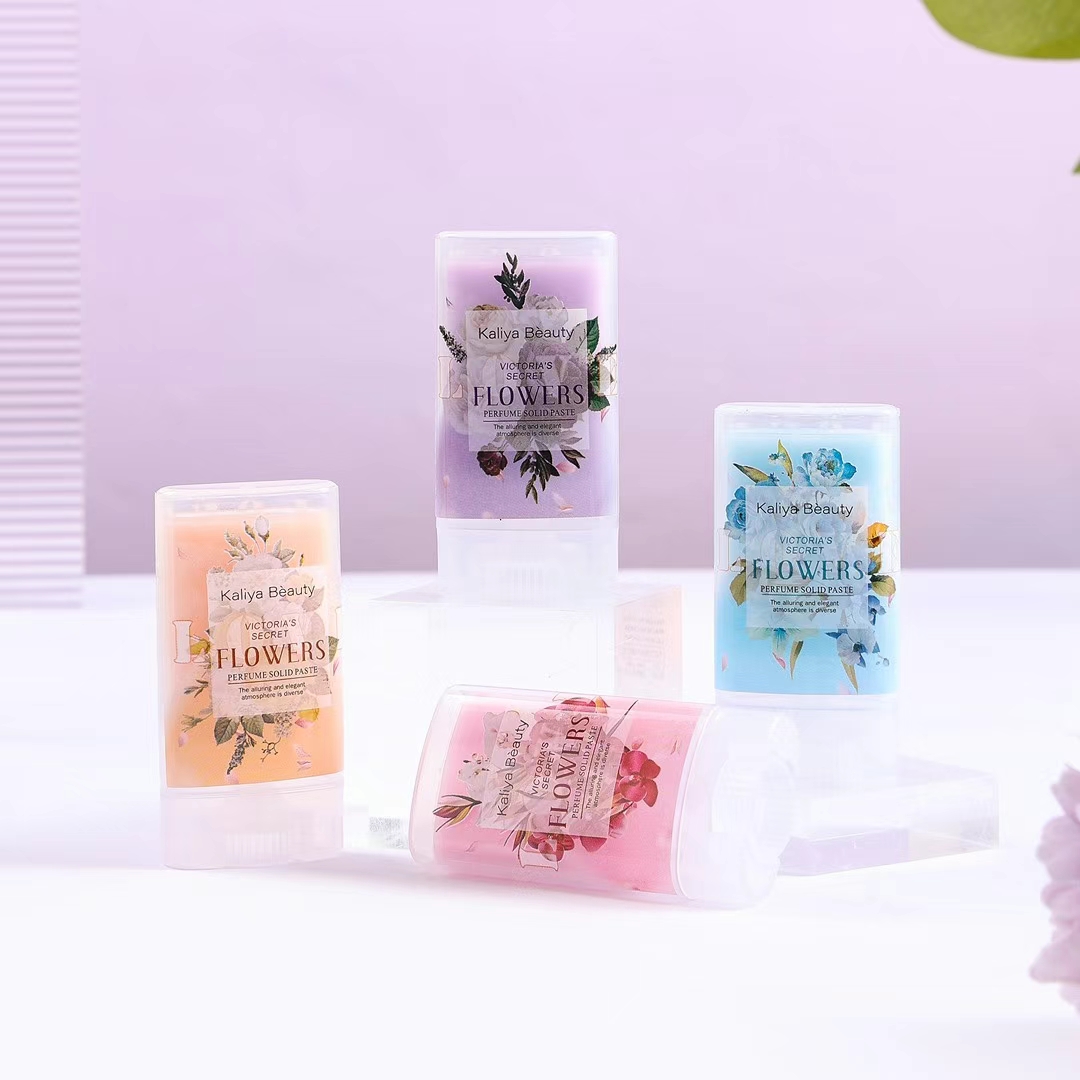 Jasmine balm solid balm beauty, skin care, makeup, perfume, car products, long-lasting fragrance, warm and fresh, enhance the temperament of the car interior environment details Picture