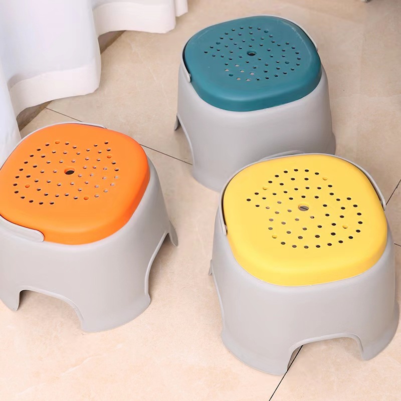 Wholesale G34-Cs0012 Portable Stool For Home Use, Easy-To-Place Colorful Small Stool, Portable For Home Use