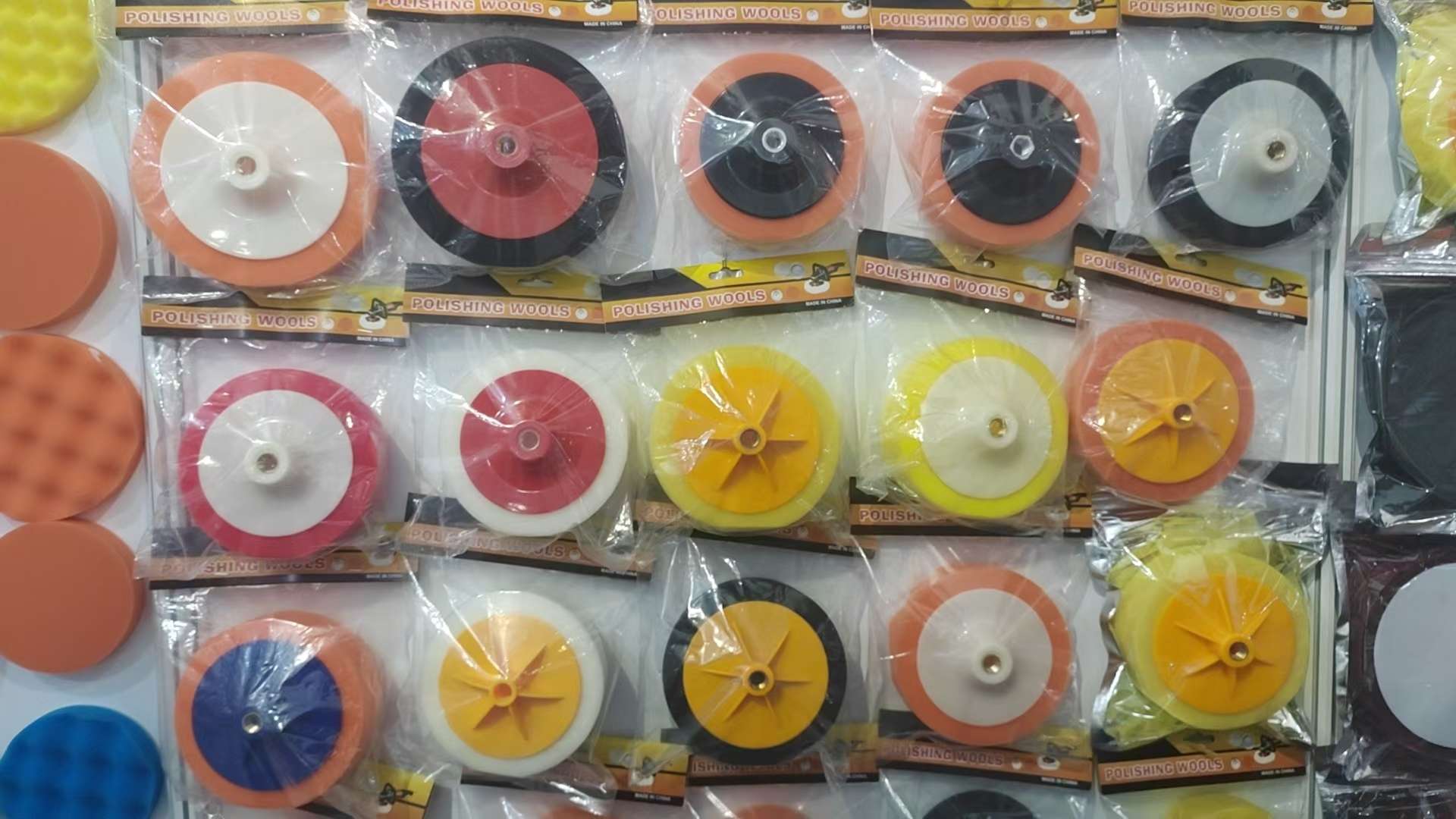 海绵抛光盘抛光棉五金工具