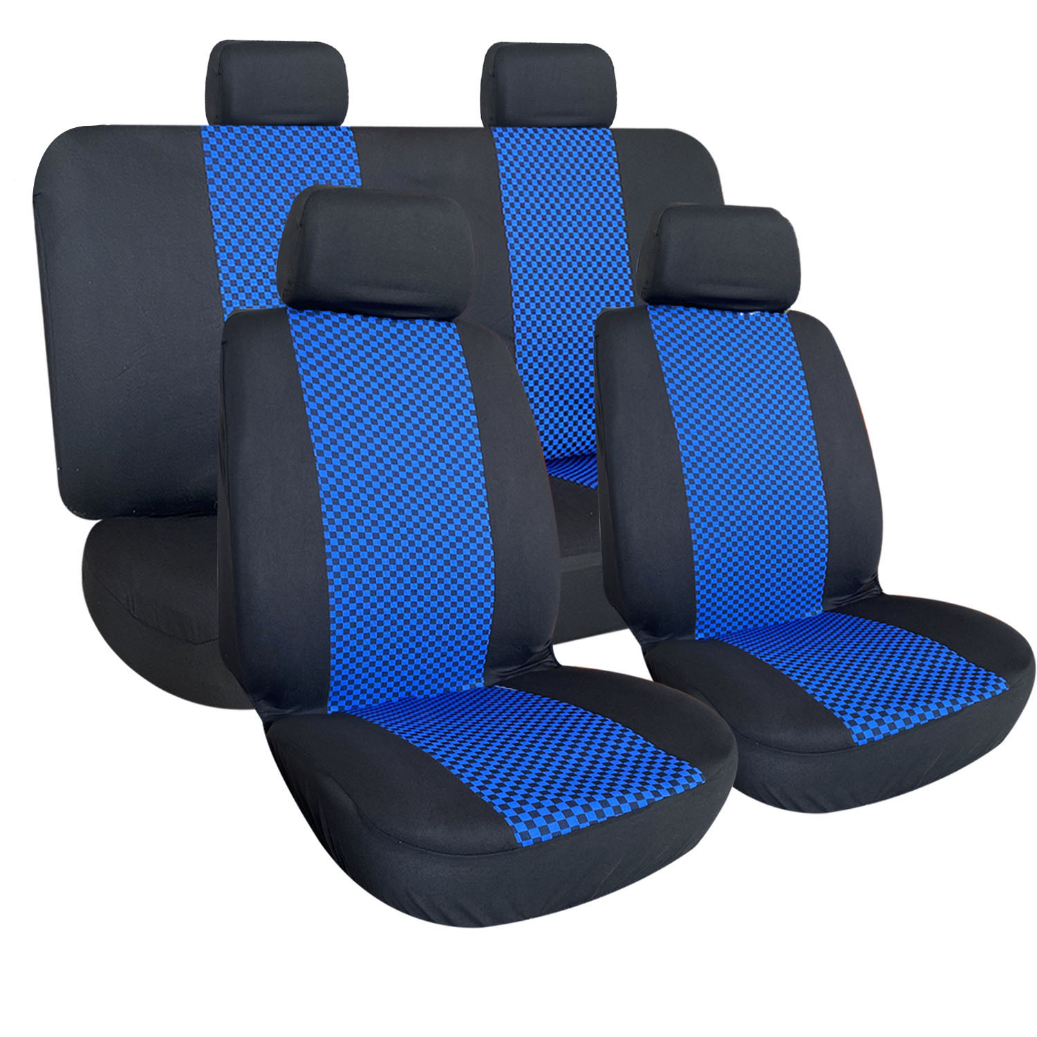 Yiwu Good Goods Factory wholesals car seat covers, leather car seat covers, five-seat all-package, dust-proof car seat covers, popular foreign trade car mahjong block seat covers, car accessories Specification image