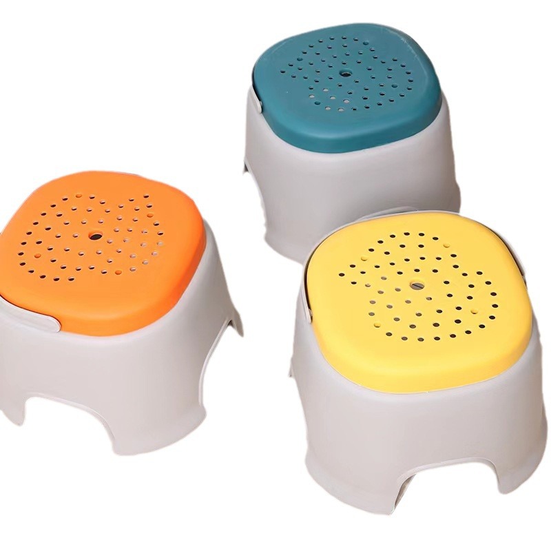 Wholesale G34-Cs0012 Portable Stool For Home Use, Easy-To-Place Colorful Small Stool, Portable For Home Use Item Picture