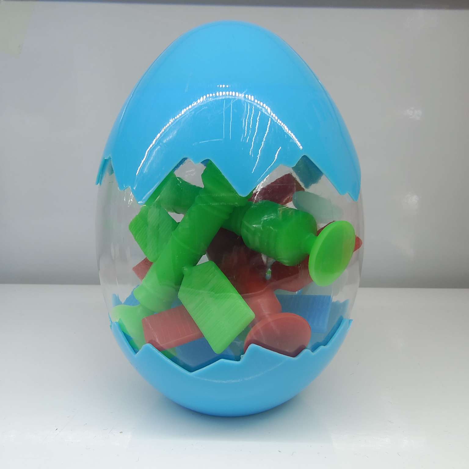 Children's educational soft rubber building blocks, color-mixed eggshell packaging, suction Fun, Paste fun materials, environmentally friendly and safe, ocean series, space series, dinosaur series, hexagonal series, bee series, multiple series to choose from Specification image