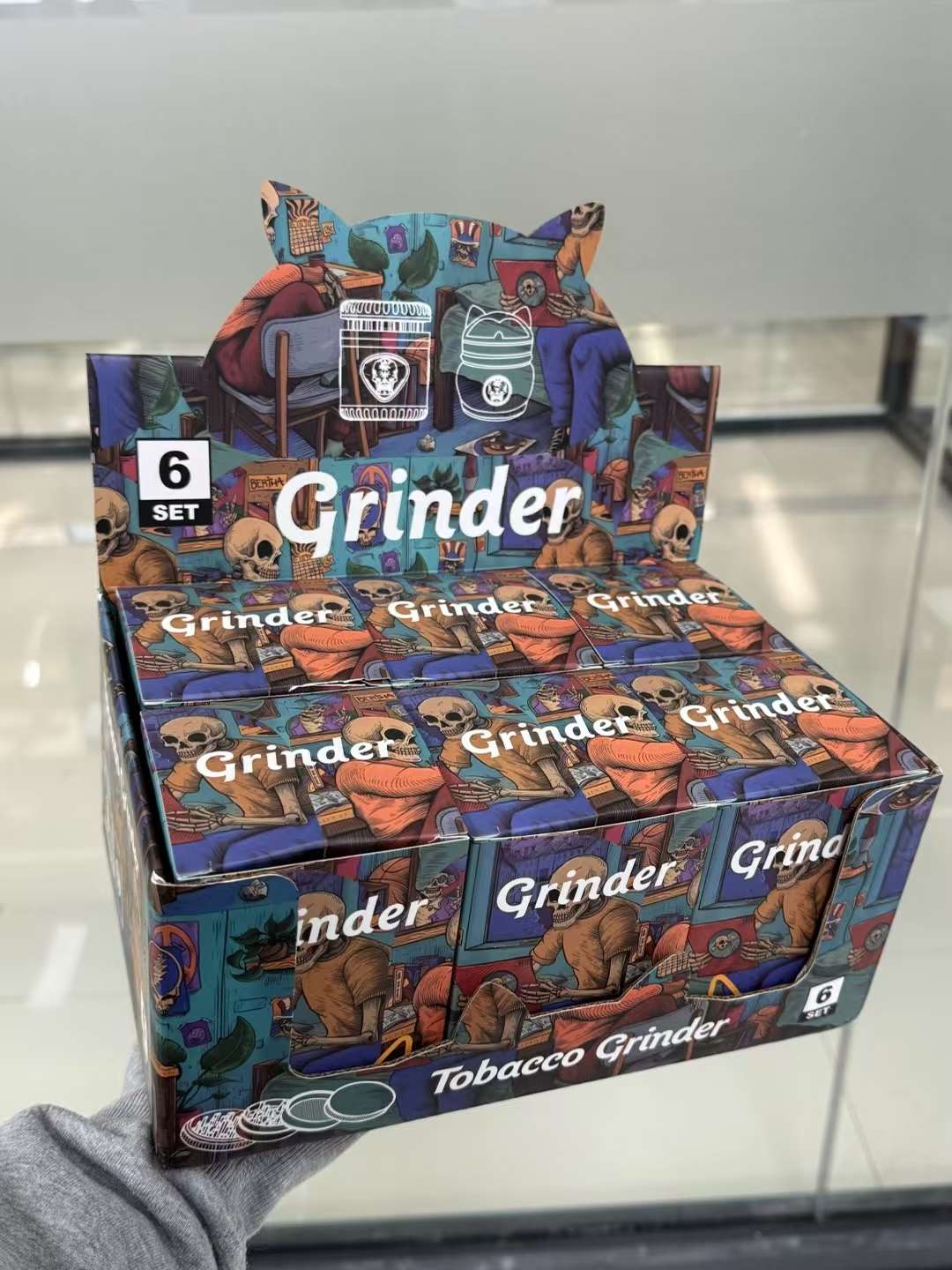 磨烟器，烟具，招财猫磨烟器，锌合金详情图9