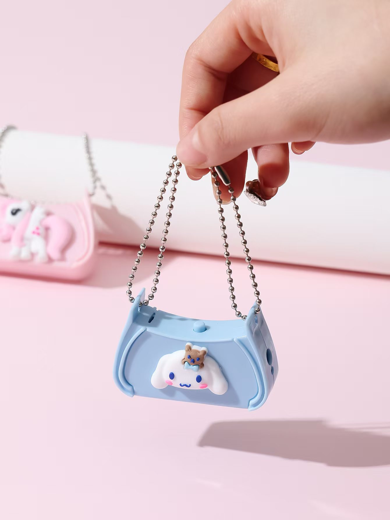 手提包灯饰照明，照明电筒，激光手电筒细节图