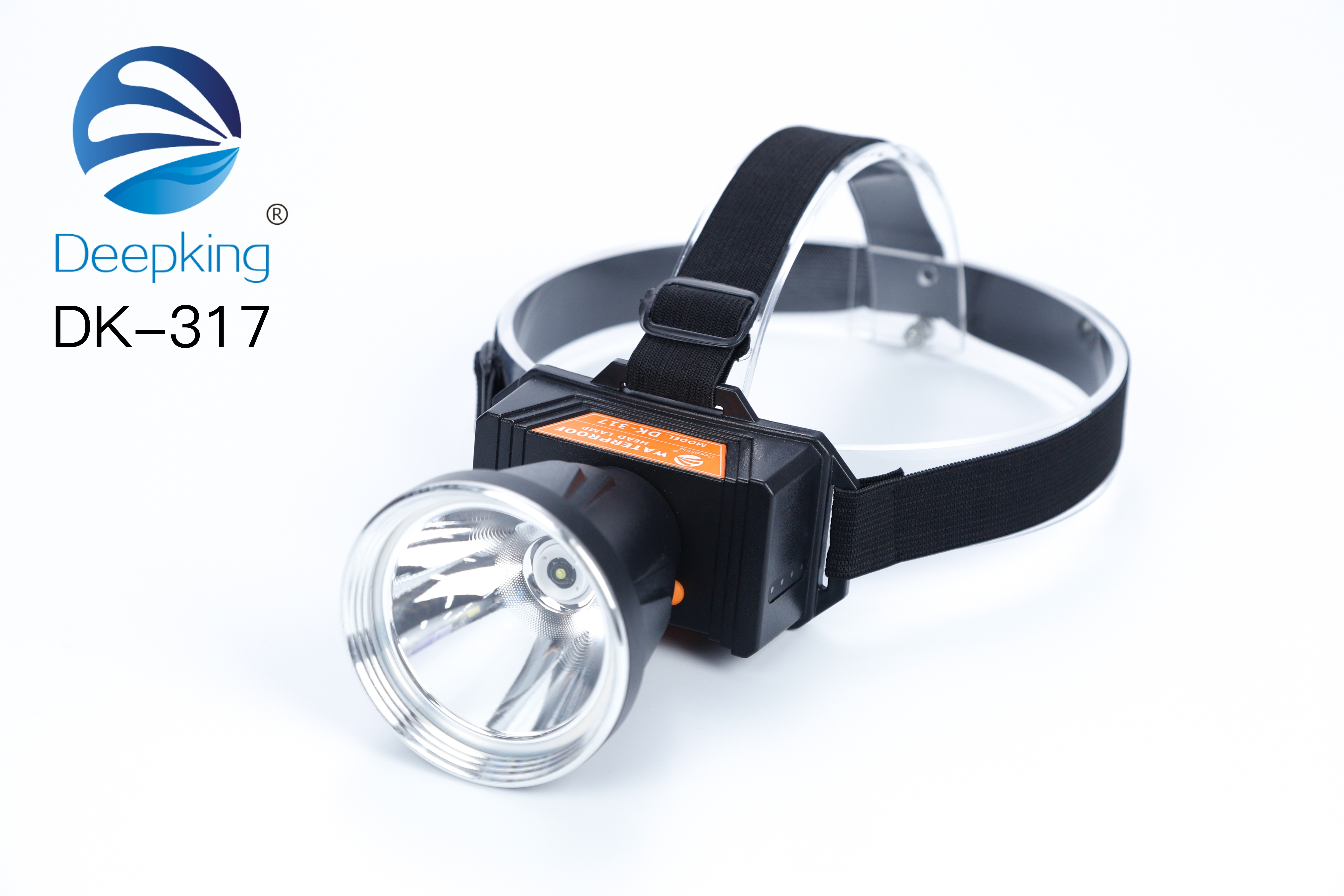 DeepKing Cross-border DK-318 DK-317 Headlamp, high-intensity charging, ultra-bright head-mounted outdoor small flashlight, hernia sensing night fishing, ultra-long battery life miner's lamp details Picture