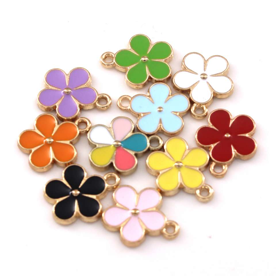 Korean-style diy alloy earrings, necklaces, hair accessories, keychains, pendants and other accessories