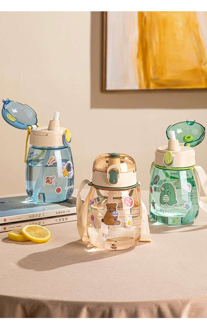 S150-SH2040 Children's water cup sippy cup for primary school students Large capacity summer plastic cup pot pot undefined