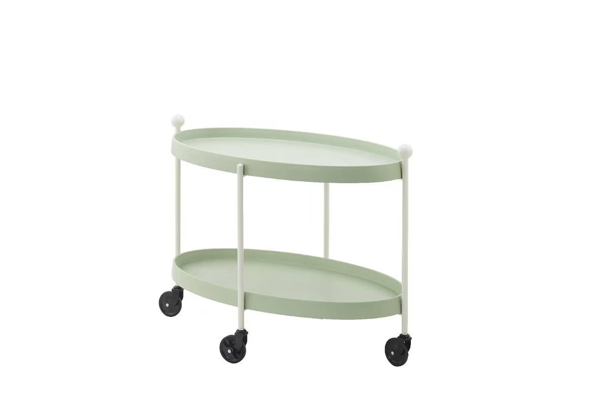 方形推车奶油风沙发移动边几小推车北欧小桌子创意极简网红ins小户型茶几详情图4