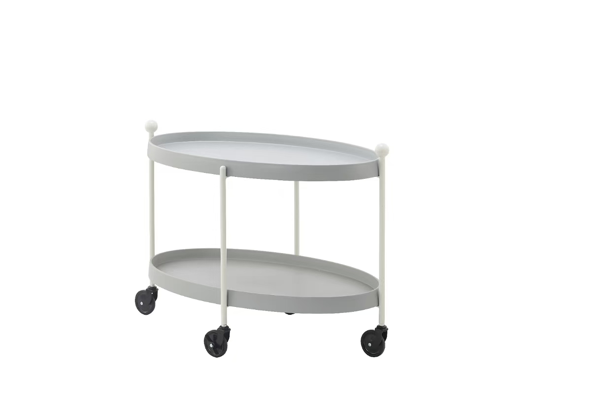 方形推车奶油风沙发移动边几小推车北欧小桌子创意极简网红ins小户型茶几详情图6