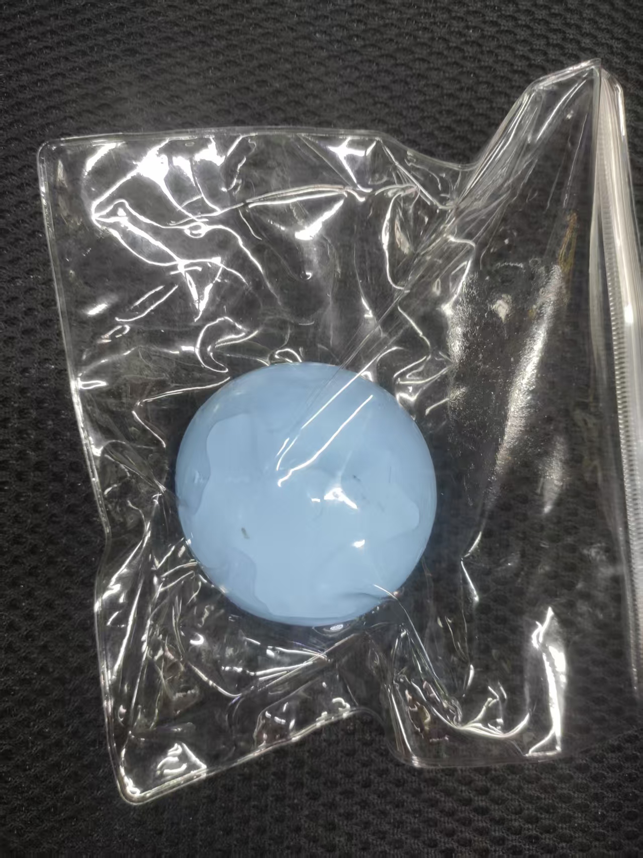 源头工厂 捏捏乐自制蓝色圆形馒头 量大价优