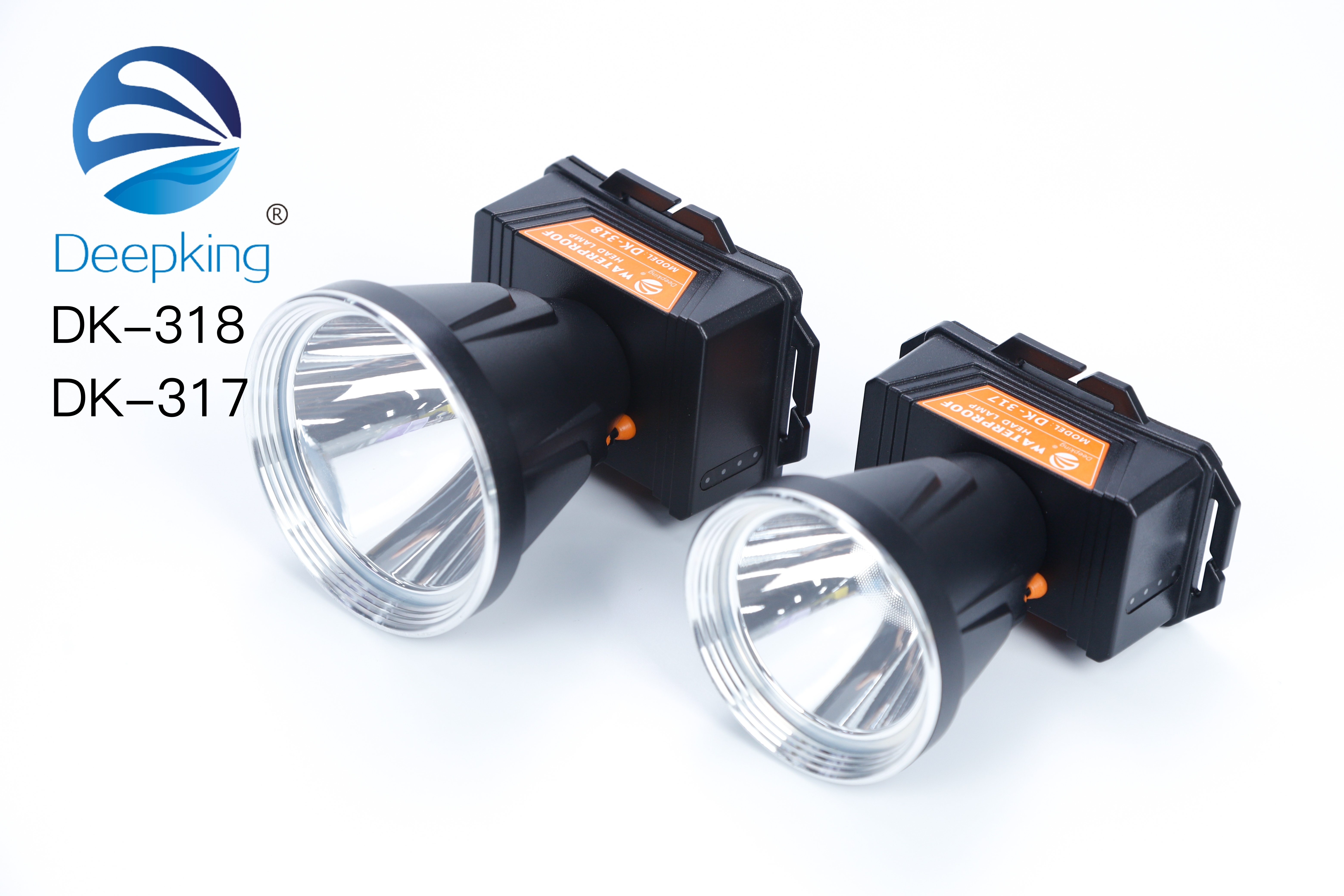DeepKing Cross-border DK-318 DK-317 Headlamp, high-intensity charging, ultra-bright head-mounted outdoor small flashlight, hernia sensing night fishing, ultra-long battery life miner's lamp