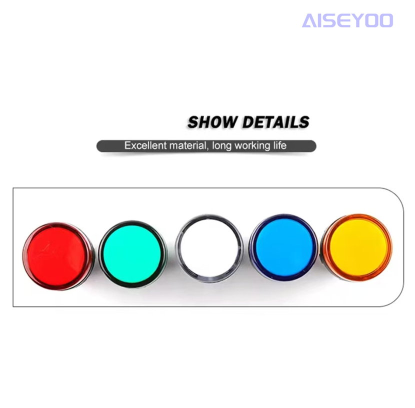 LED电源指示灯AD16-22 12V/24V/36V/110V/220V/380V配电箱交直流信号灯红绿黄蓝白22MM详情3