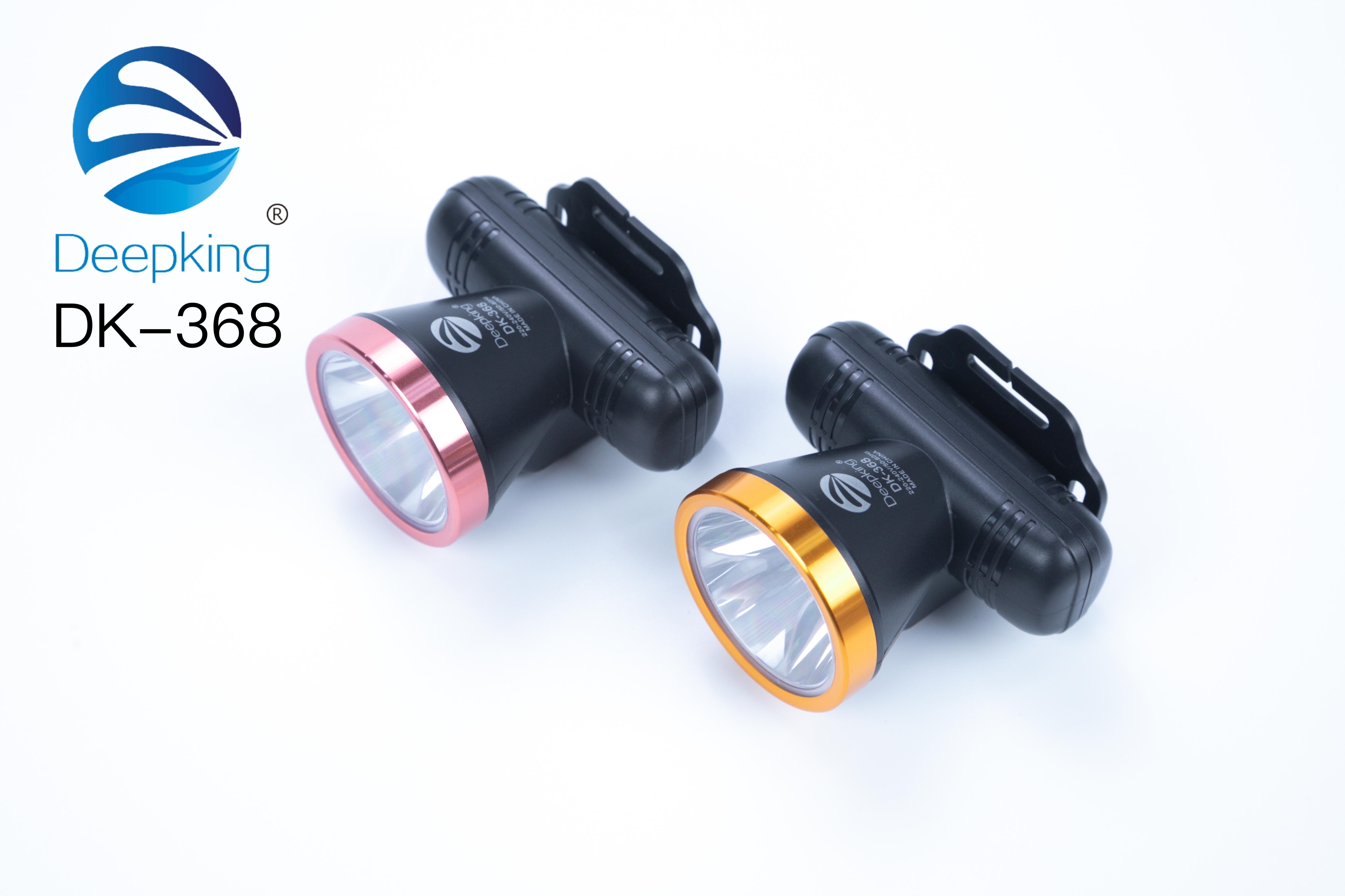 DeepKing Cross-border DK-368 Headlamp, high-intensity charging, ultra-bright head-mounted outdoor small flashlight, hernia sensing night fishing, ultra-long battery life miner's lamp
