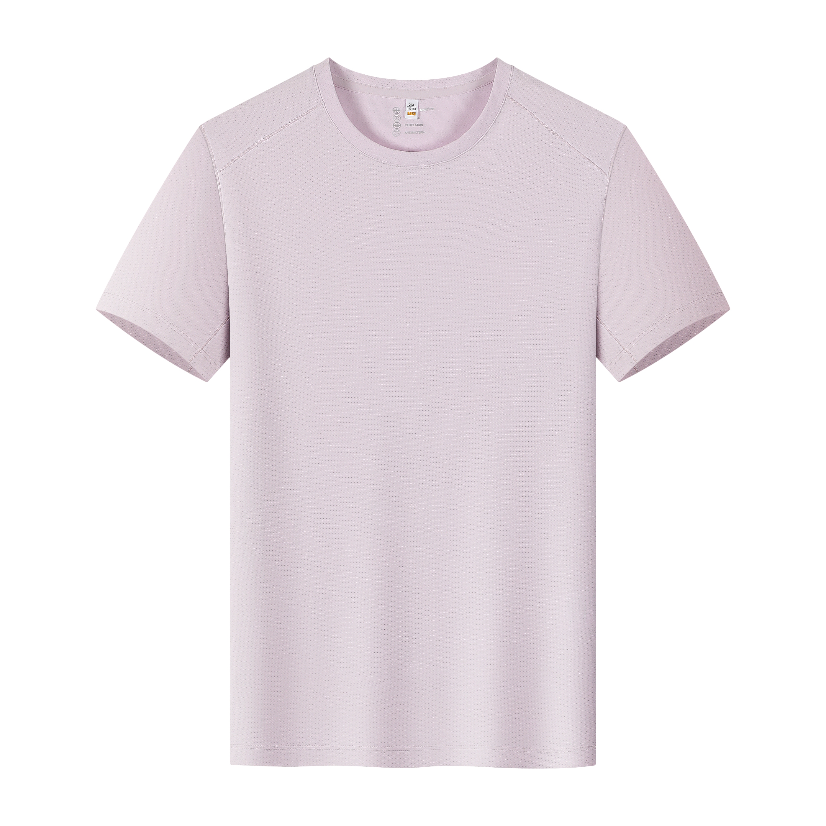 05-5618# Quick Dry Round Neck Mesh T-Shirt Men's And Women's Custom T-Shirt Work Clothes Short Sleeve Cotton Group Advertising Advertising Shirt Customized Team Clothing Printing Logo details Picture