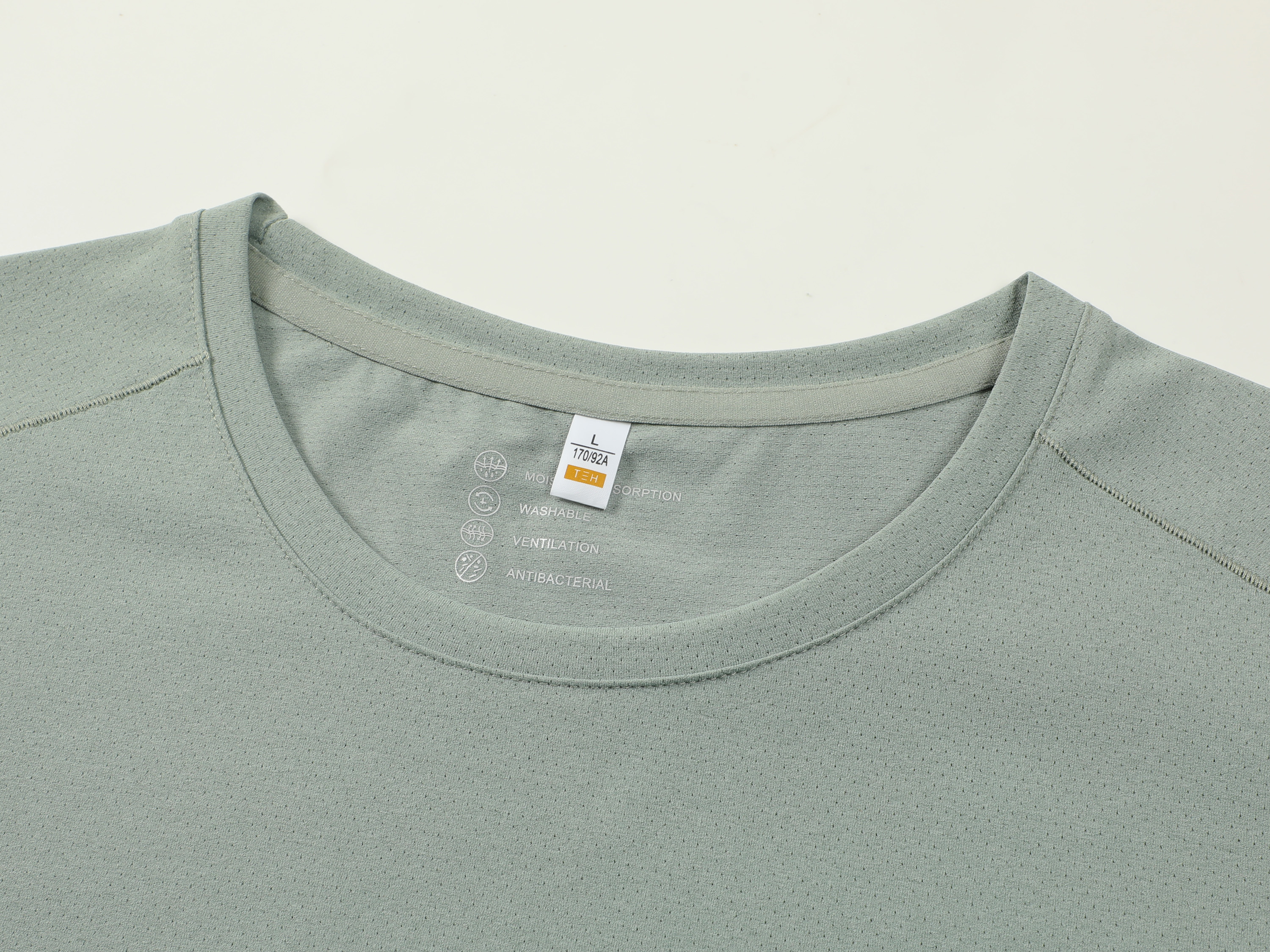 05-5618# Quick Dry Round Neck Mesh T-Shirt Men's And Women's Custom T-Shirt Work Clothes Short Sleeve Cotton Group Advertising Advertising Shirt Customized Team Clothing Printing Logo Item Picture