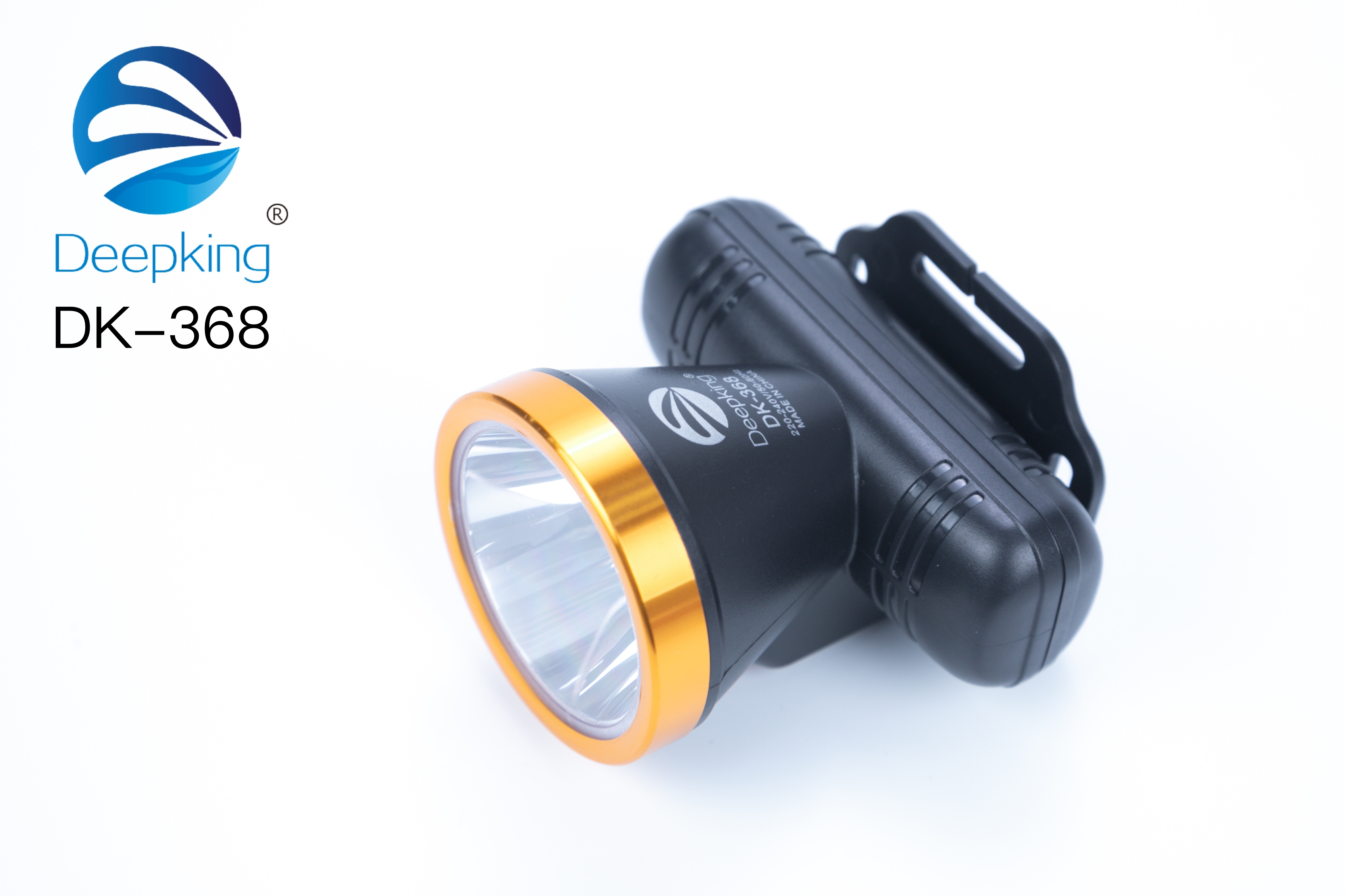DeepKing Cross-border DK-368 Headlamp, high-intensity charging, ultra-bright head-mounted outdoor small flashlight, hernia sensing night fishing, ultra-long battery life miner's lamp Application Scenario