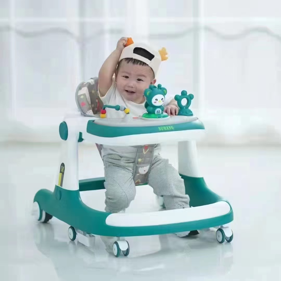 Baby walker to prevent O-shaped legs, multi-functional anti-rollover, and baby walkers for boys and girls details Picture