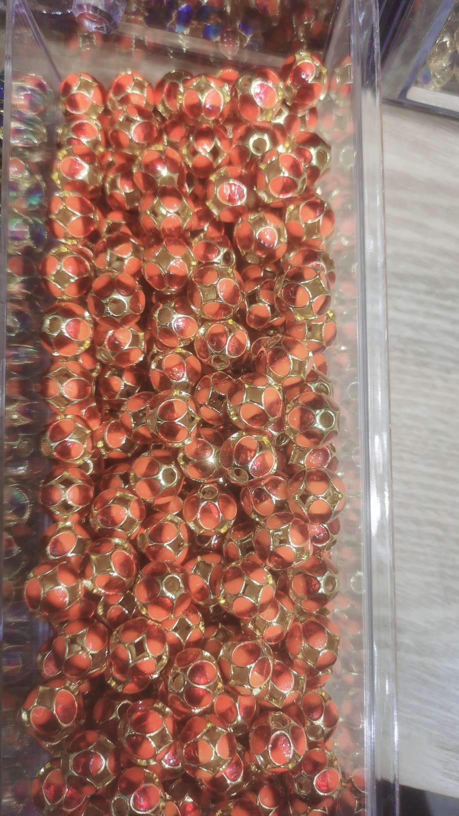 滴油球铜配件做车挂手链产品图