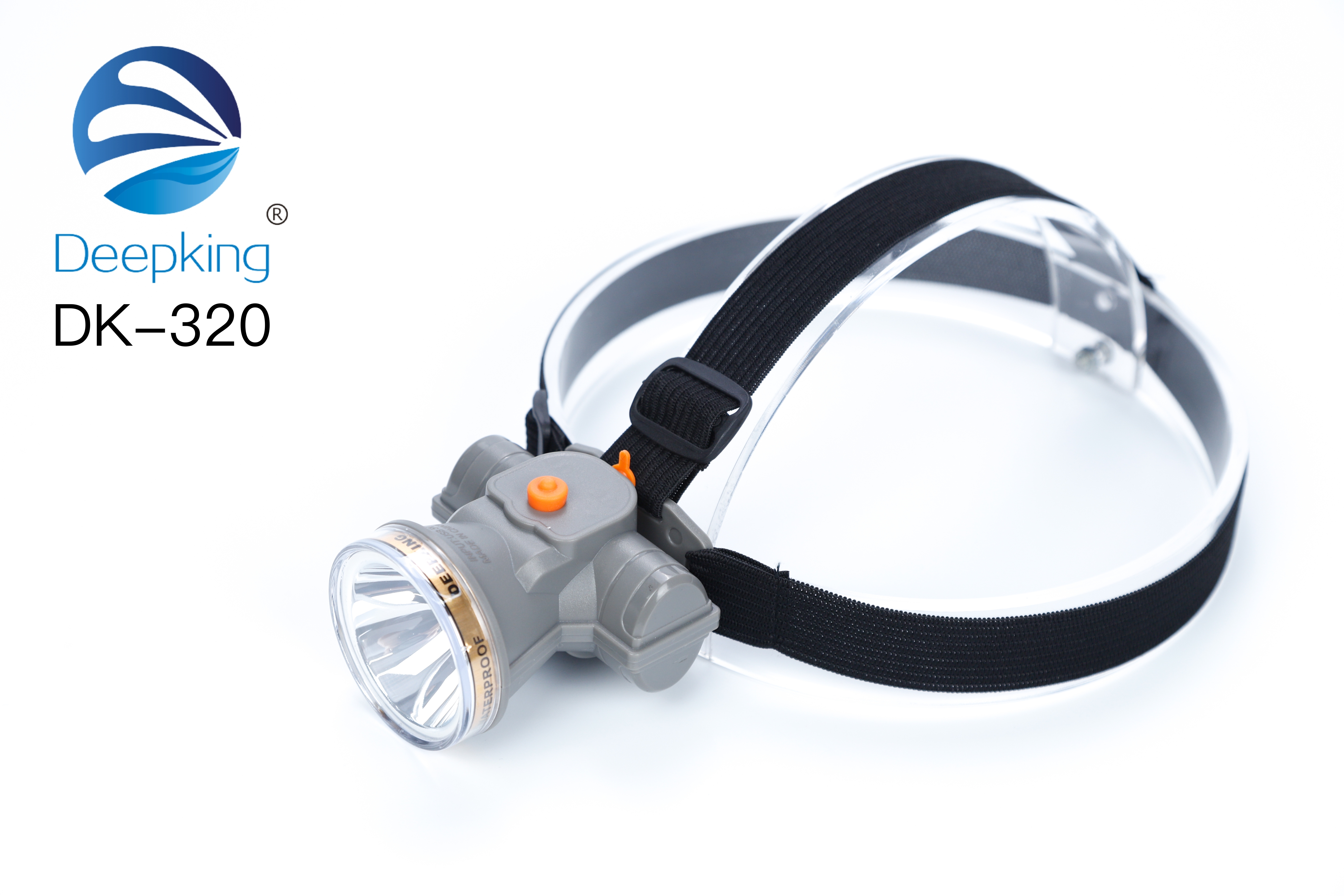 DeepKing Cross-border DK-320 Headlamp, high-intensity charging, ultra-bright head-mounted outdoor small flashlight, hernia sensing night fishing, ultra-long battery life miner's lamp