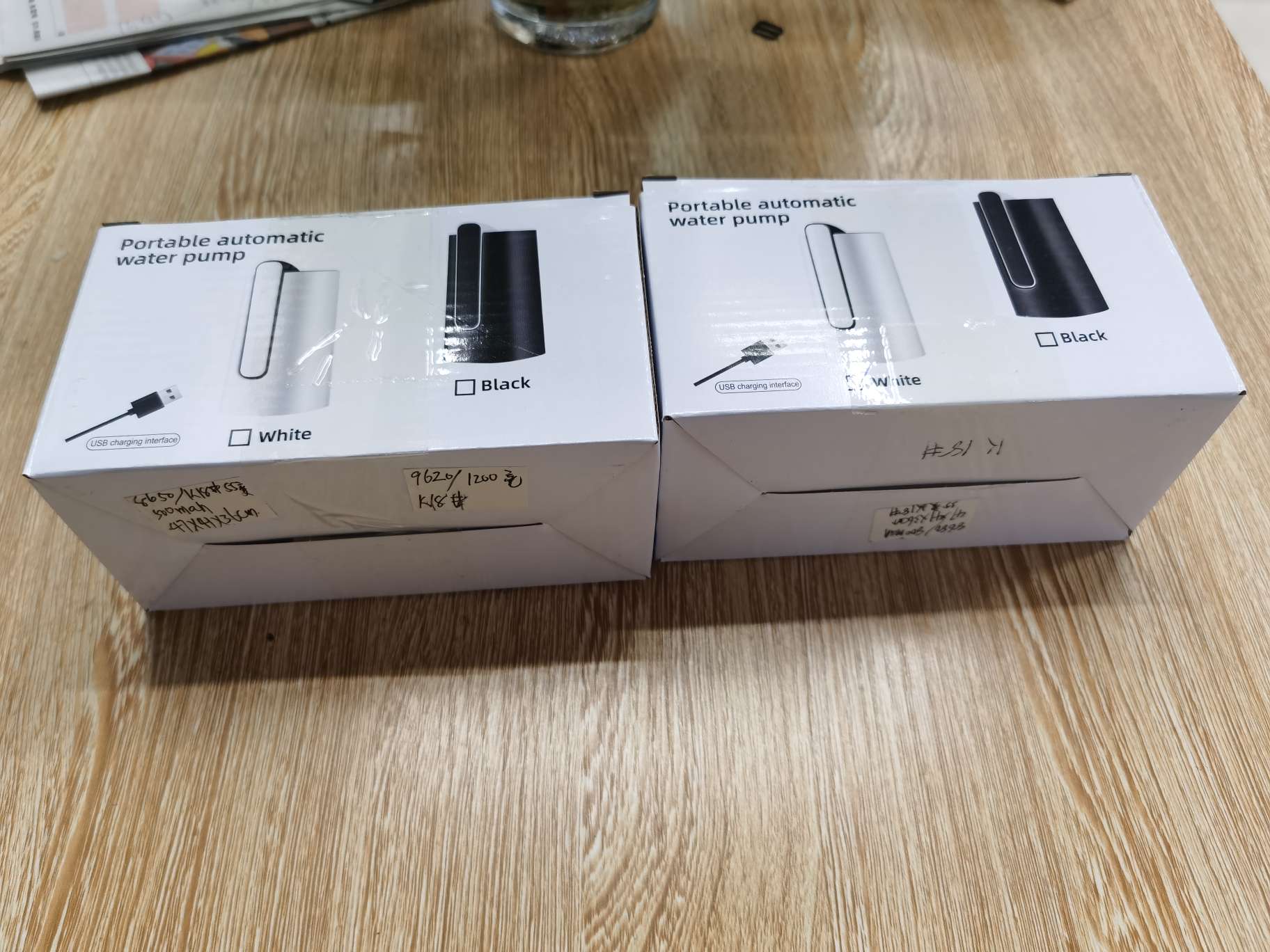 USB新款便携电动折叠抽水器家用智能充电抽水器自动抽水器全自动 详情图3
