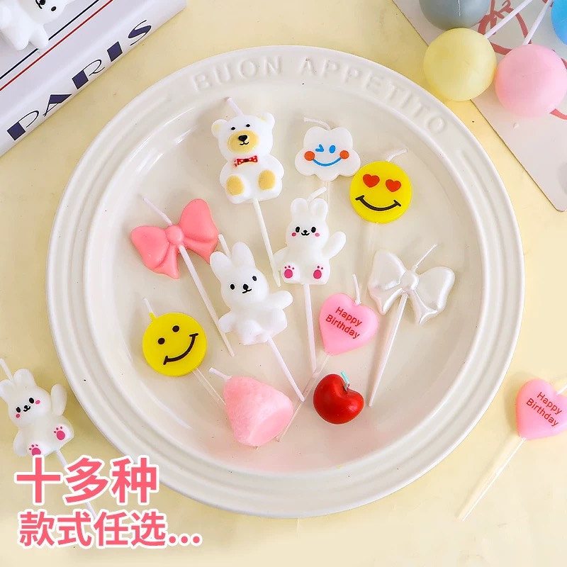 可爱小兔子生日蜡烛蛋糕装饰插件生日蜡烛甜品台烘焙装扮生日小蜡烛香薰蜡烛蜡烛家用蜡烛蜡烛香薰蛋糕蜡烛生日蜡烛生日蛋糕白蜡烛详情5