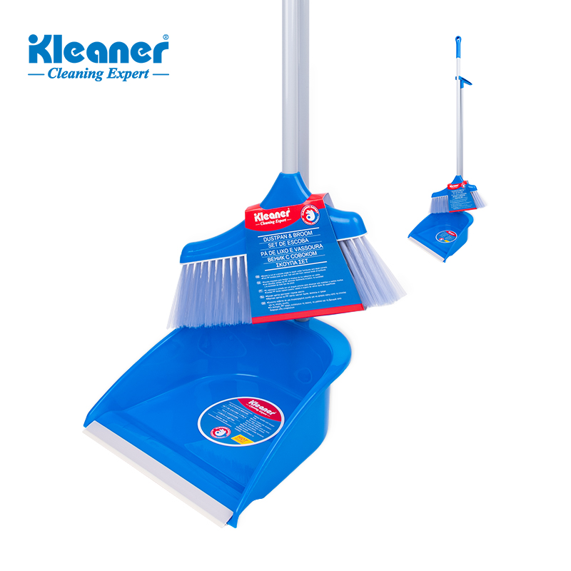 Sweeping three-piece set broom dustpan combination rubbing function convenient cleaning home essential Item Picture