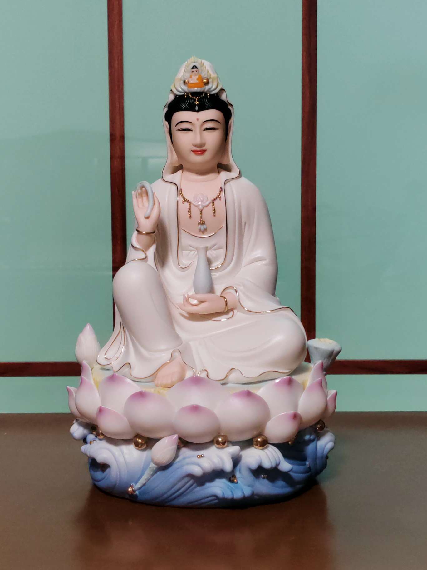 Blue and white ceramic sleeve cup, ceramic cup detail image 1