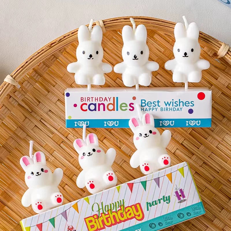 可爱小兔子生日蜡烛蛋糕装饰插件生日蜡烛甜品台烘焙装扮生日小蜡烛香薰蜡烛蜡烛家用蜡烛蜡烛香薰蛋糕蜡烛生日蜡烛生日蛋糕白蜡烛详情8