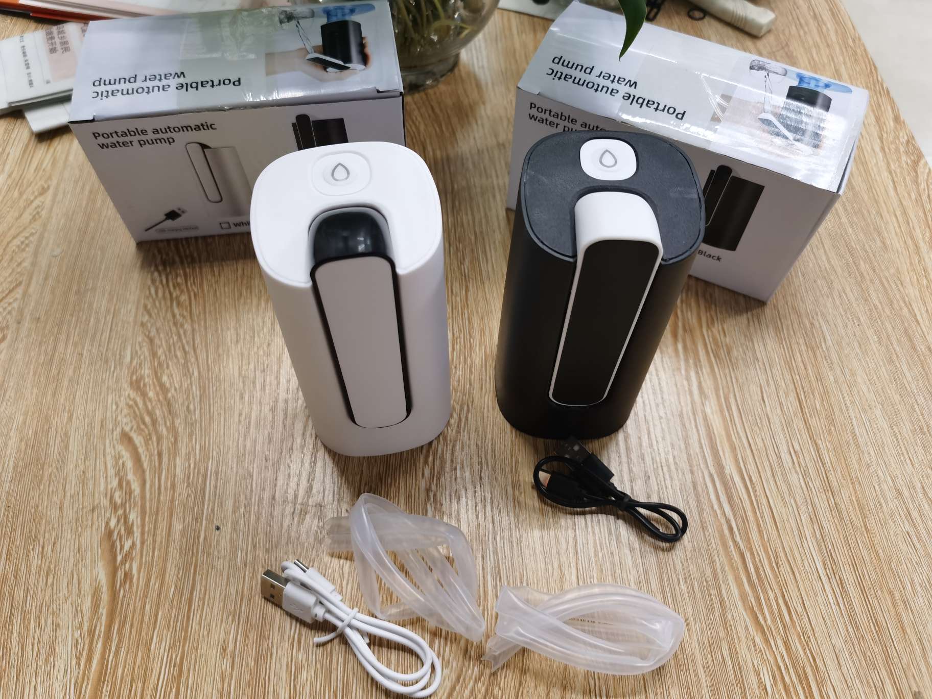 USB新款便携电动折叠抽水器家用智能充电抽水器自动抽水器全自动 详情图8