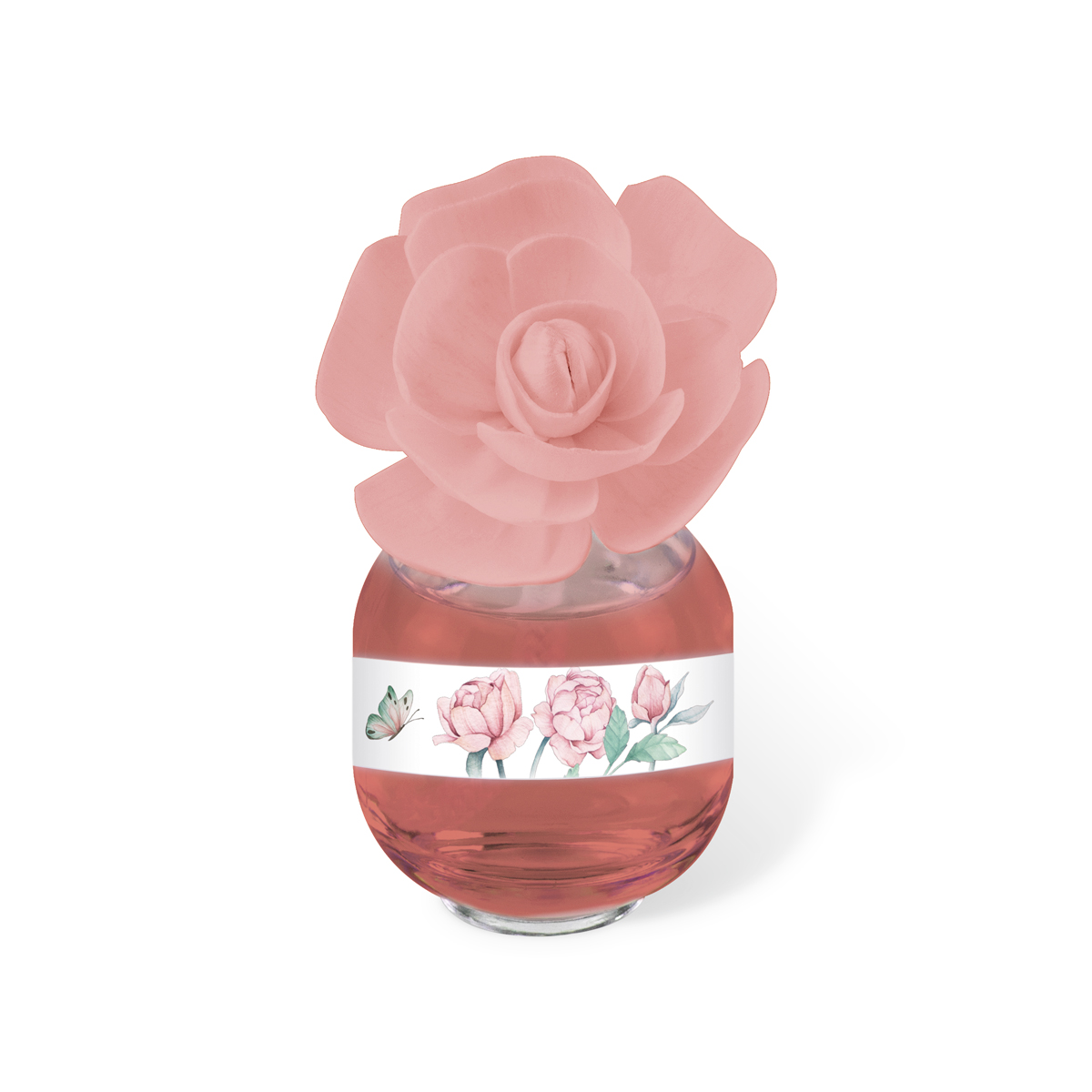 European brand AMBAR aromatherapy 100% original packaging imported natural plant essence aromatherapy in stock wholesale, light fragrance type color-changing small tenghua Aromatherapy - Morning Light Rose