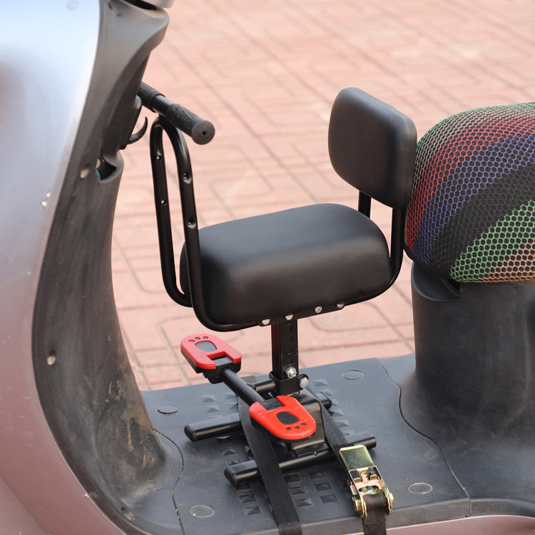 电瓶车儿童座椅升降前置电动车宝宝椅子踏板车婴儿小孩座椅详情8
