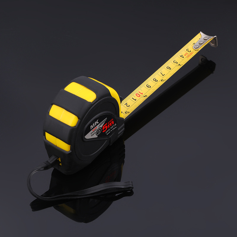 厂家供应多功能钢卷尺5米伸缩不锈钢卷尺木工测量工具卷尺12