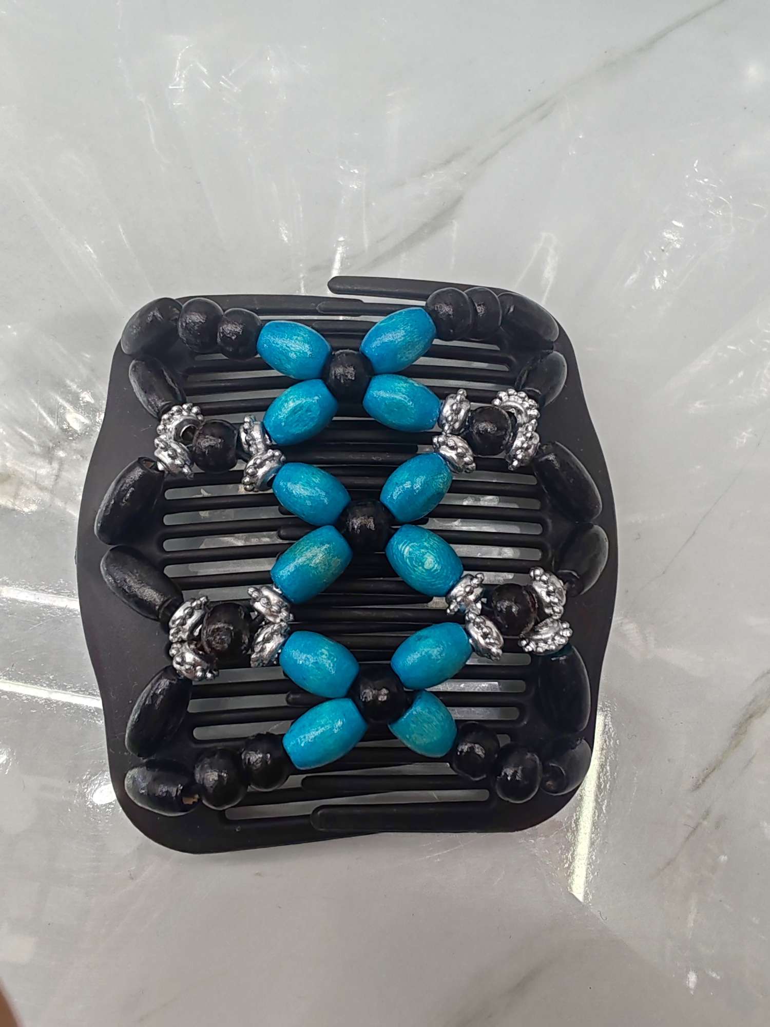 yy＿25＿1欧美流行时尚天然木制品百变发梳一件包邮600PC